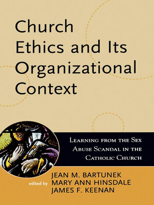 cover image of Church Ethics and Its Organizational Context